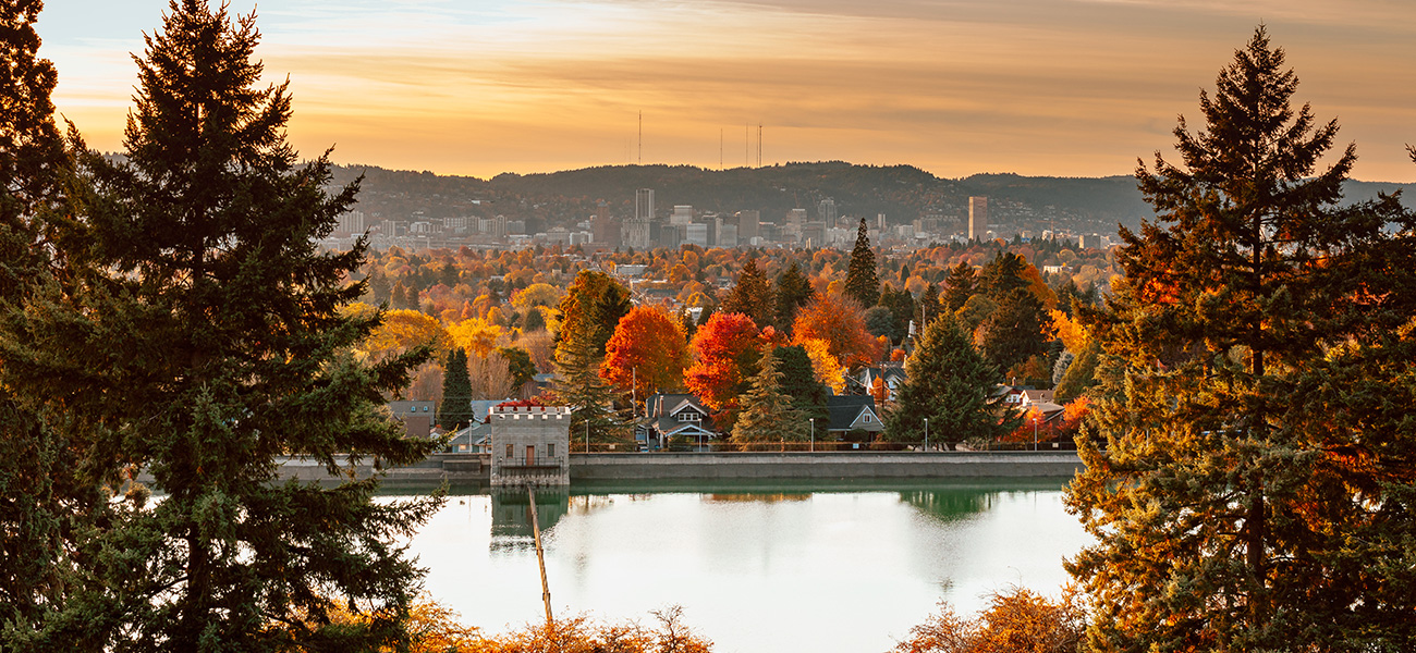 Mount Tabor’s water reservoir, overlooking the city.