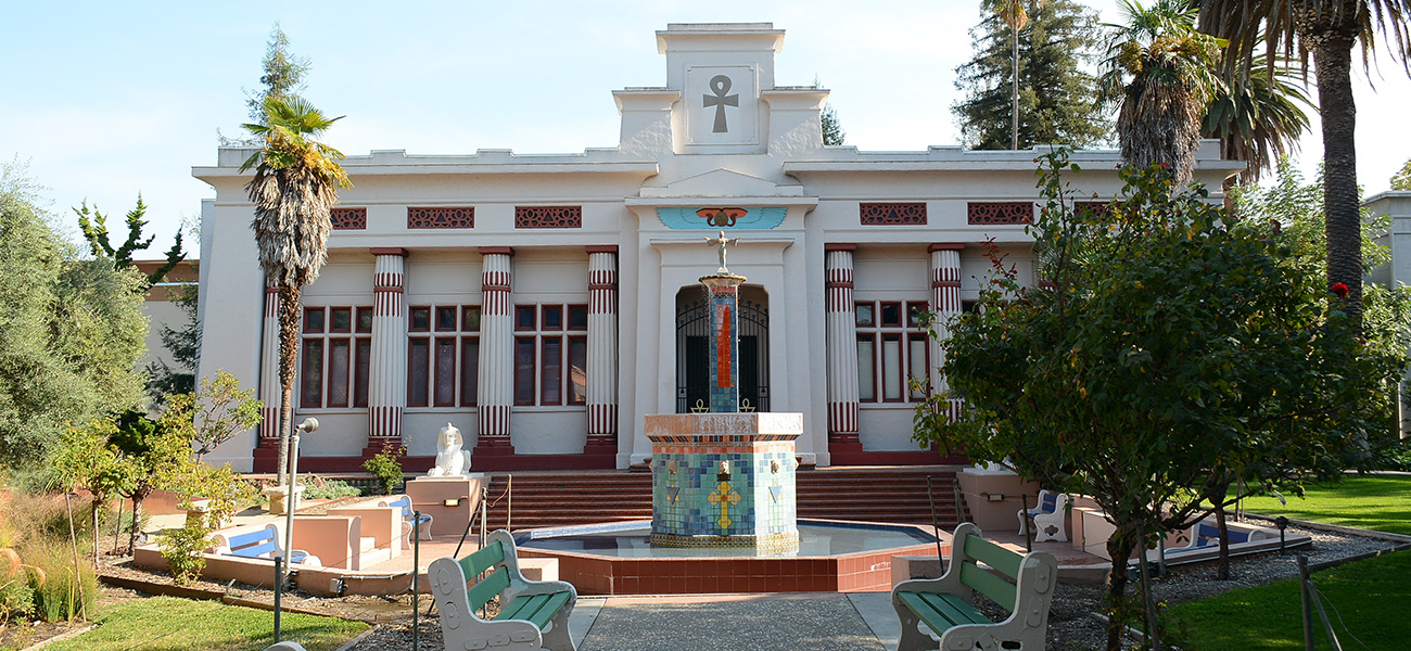 Exterior of the Rosicrucian Egyptian Museum.